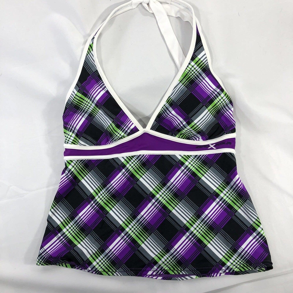 Zeroxposur Surf Active Swimwear Womens Top Purple Size 12 New w/ Tags Tank Top - Picture 12 of 12